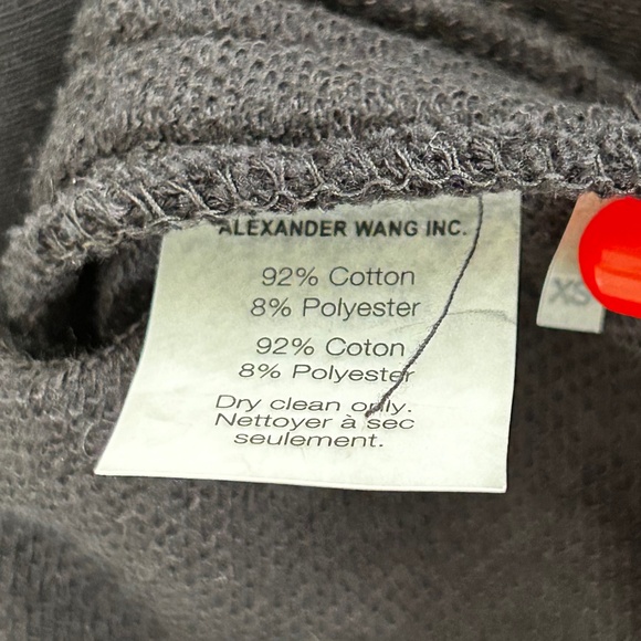 T By Alexander Wang Black Cotton Sweatshirt - Picture 15 of 16